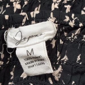 Black and White Patterned Top